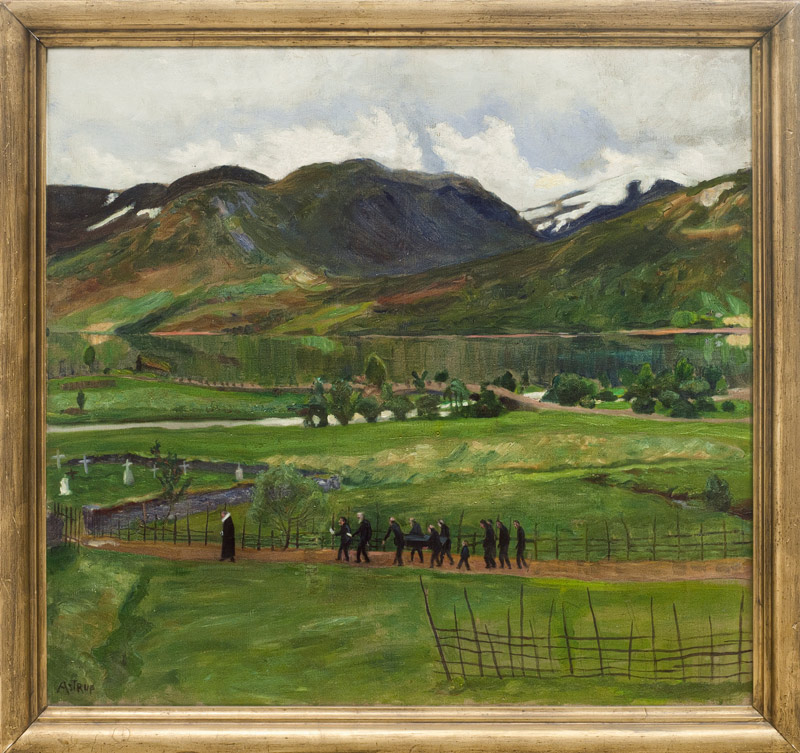 Funeral Day in Jølster