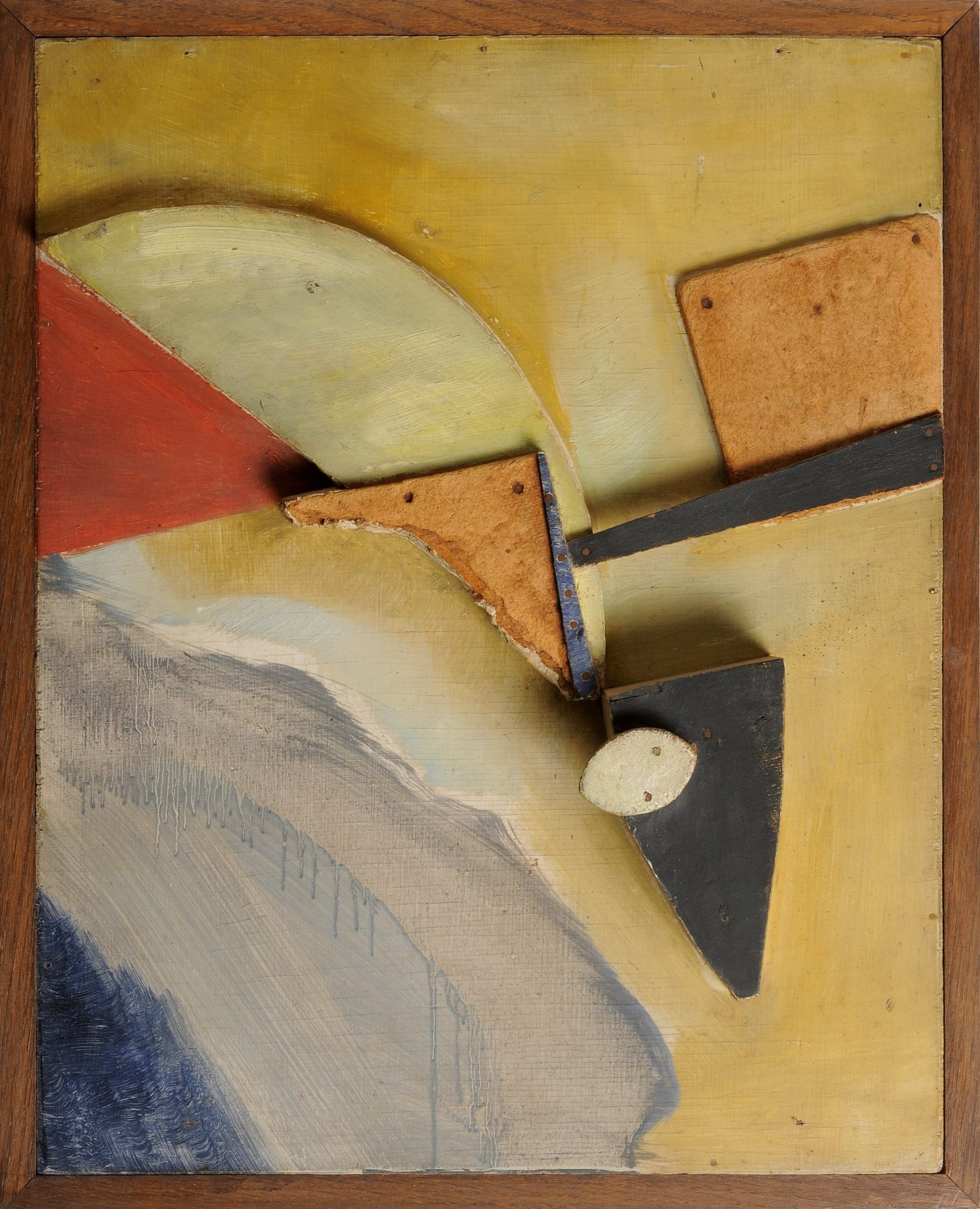 No title (Painting with a half moon)