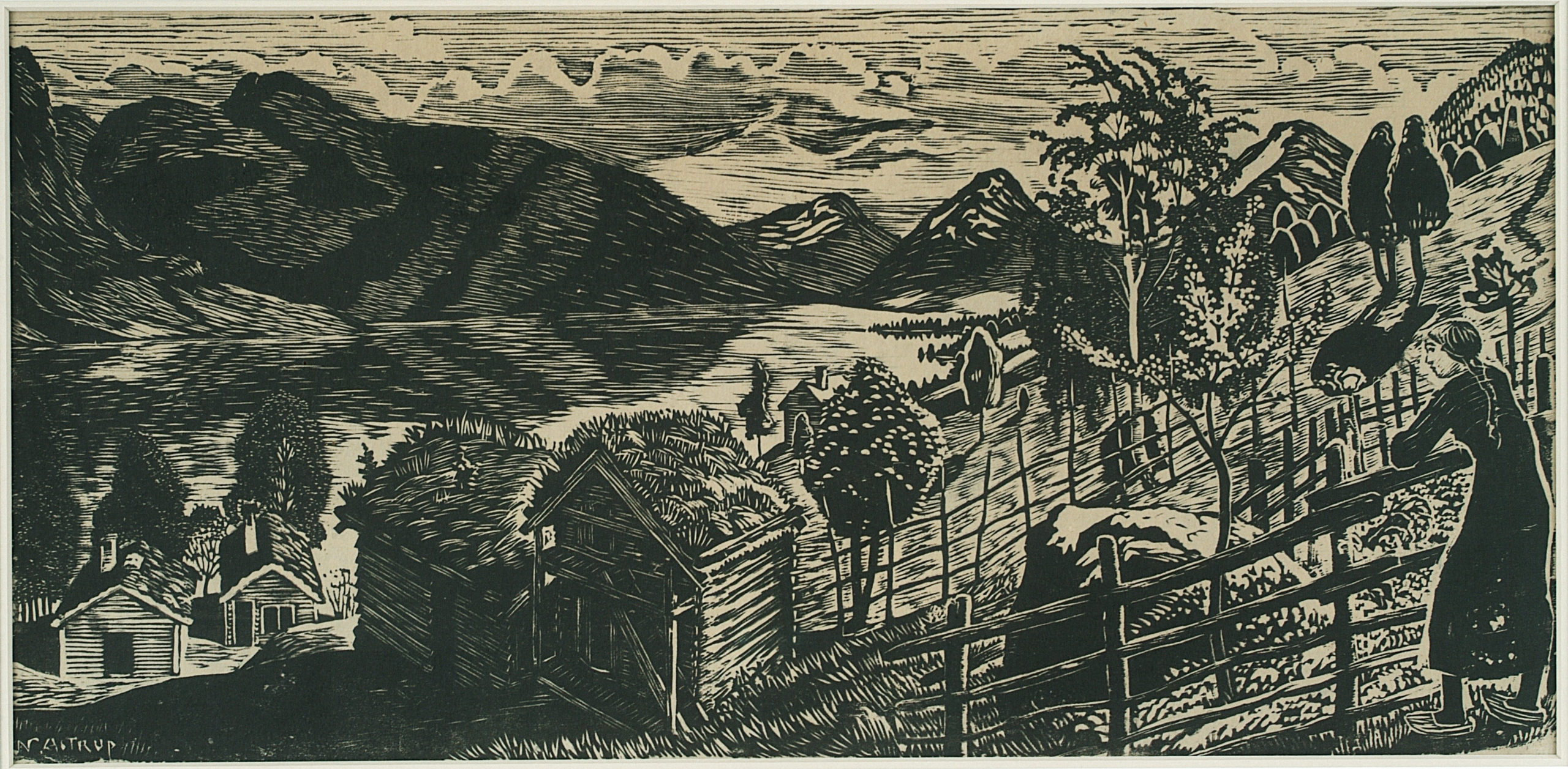 Sandalstrand, with Woman