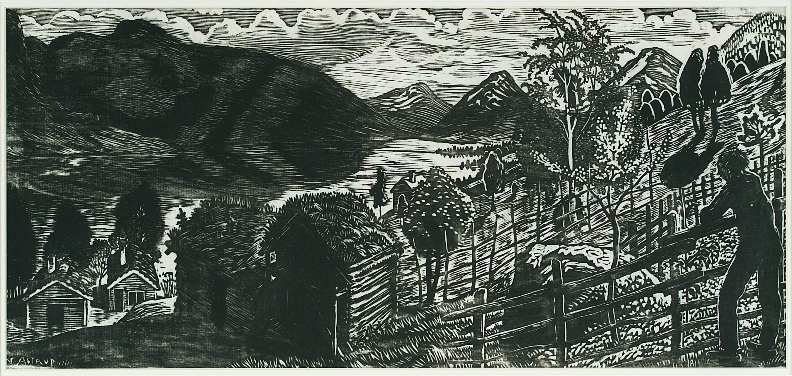 Sandalstrand, with Man