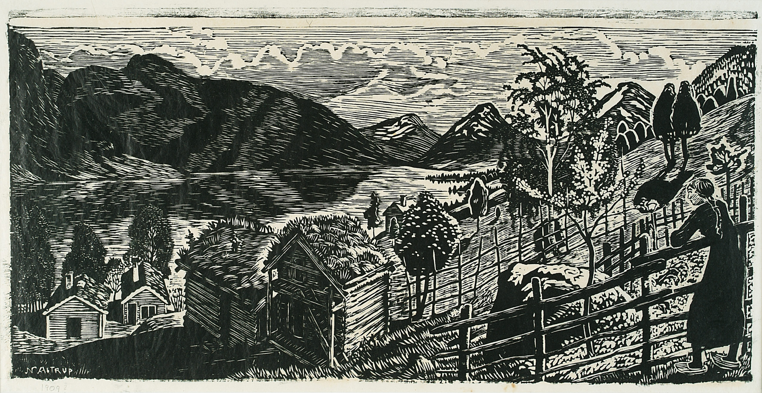 Sandalstrand, with Woman