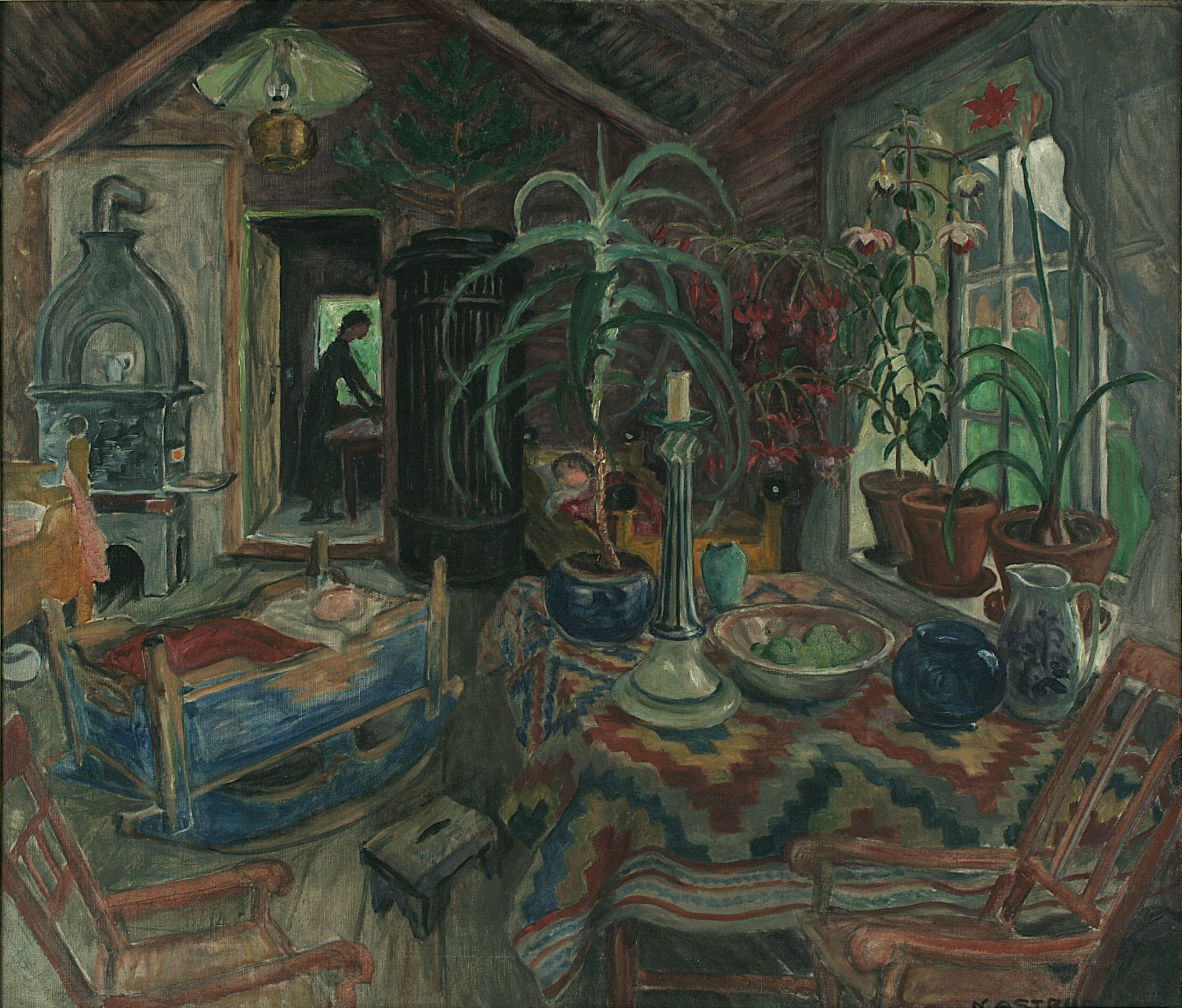 Interior with Cradle