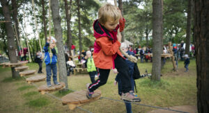 Klatrepark på Linderud gård